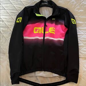 Women's Black and Pink Jacket